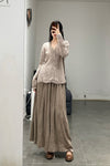 MUTEDANCE cashmere cardigan MD23FW98 camel